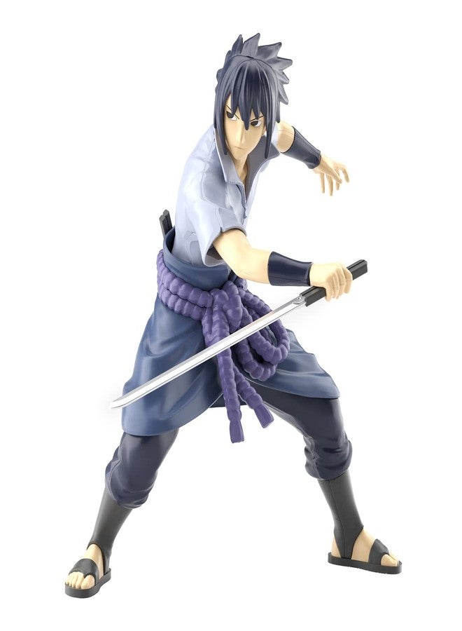 BANDAI SPIRITS Entry Grade Naruto Uchiha Sasuke Color Coded Plastic Model 2641062 - Image 1